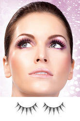 Black Premium Eyelashes - BE481 by Baci Lingerie